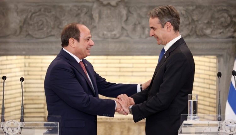 Τηλεφωνική-επικοινωνία-Μητσοτάκη-–-Σίσι,-για-Γάζα,-Λιβύη-και-Μεταναστευτικό
