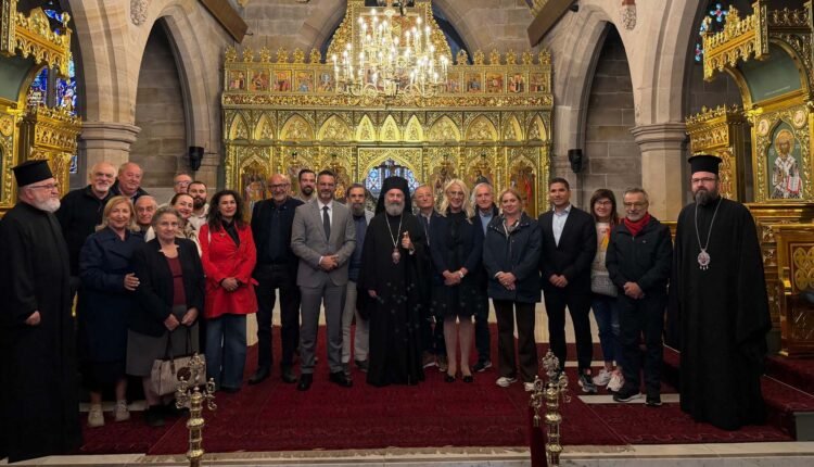 archbishop-makarios-of-australia-welcomes-a-delegation-of-university-professors-from-greece